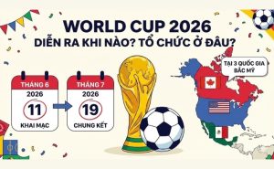 Worldcup 2026 diễn ra khi nào